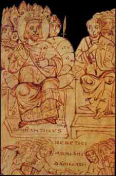 l'Empereur Constantin le Grand présidant le concile de Nicée