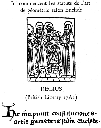 Le Regius, 1ère règle connue (1390) des Francs-maçons bâtisseurs