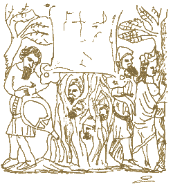 hérétiques au bûcher