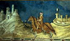 Simone Martini (1284-1344), Guidoriccio da Fogliano, 1328 - cliquez pour agrandir