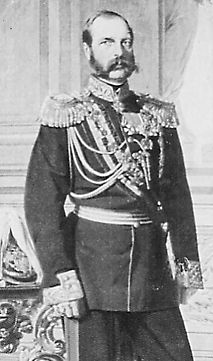  < Alexandre II, d'après une carte postale >