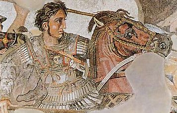  Alexandre à Issos, mosaïque