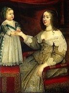 Anne d'Autriche et le futur Louis XIV