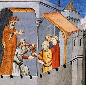  < Le "Vieux de la Montagne" vu par Marco Polo >