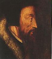  < Jean Calvin (portrait anonyme) >