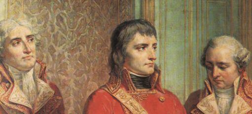  < Les trois Consuls (détail d'un tableau d'Auguste Couder) >