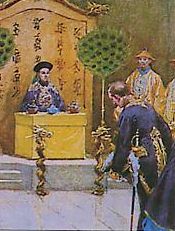Un plénipotentiaire européen à la cour de l'empereur