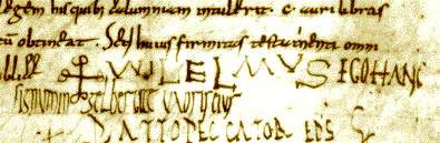  < Charte de Cluny (B.N.F., Collection de Bourgogne, volume 76, n°5) >