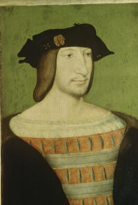 François 1er (vers 1515), par Jean Clouet, Chantilly, Musée Condé © Giraudon