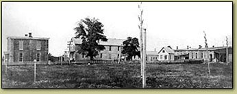 Le laboratoire  de Menlo Park (West Orange) vers 1880