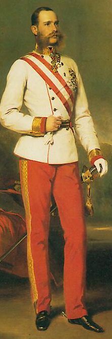 Francois-Joseph 1er dans sa jeunesse