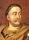  < Jean III Sobieski (anonyme, détail d'un tableau du Musée de Versailles) >