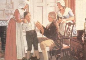  Edward Jenner inocule le vaccin de la variole (R.A. Thom) 