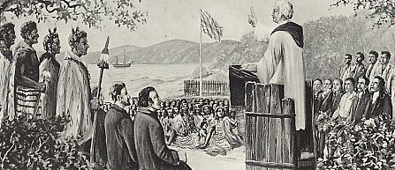  < premier office chrétien de Nouvelle-Zélande, Noël 1814 >