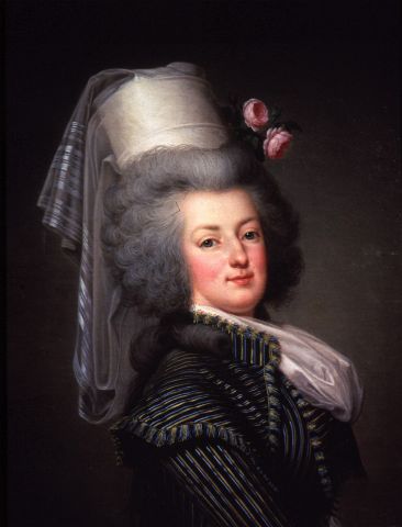 Marie-Antoinette, par A-U Wertmüller (1788, château de Versailles)