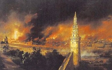 L'incendie de Moscou, par Jean-Charles Langlois