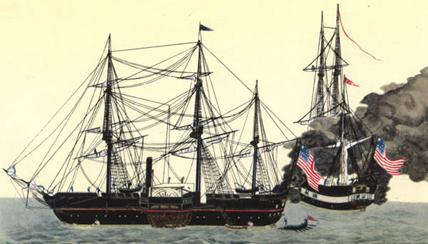 Les Black Ships du commodore Perry