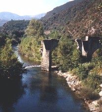  < le Ponte Novo (ou Pontenuovo) aujourd'hui >