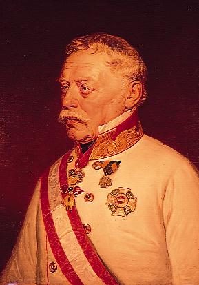  Portrait de Josef Radetzky, par Decker (1850), Musée de Vienne