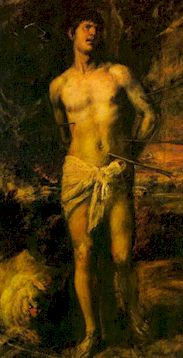 Le supplice de Saint Sébastien, par Titien (musée de l'Ermitage, Saint-Pétersbourg)