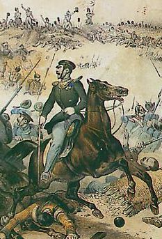  < La charge de la brigade légère (de Moraine, musée royal de Bruxelles) >