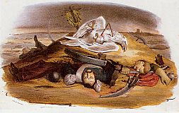 "L'ordre règne à Varsovie", caricature, Paris, BN