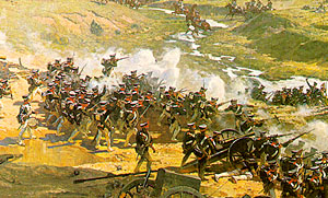  < L'armée russe en campagne en Italie >