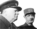  < Churchill et de Gaulle >