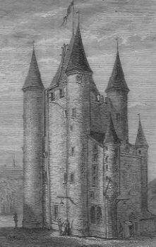  < Le donjon du Temple sous la Révolution >