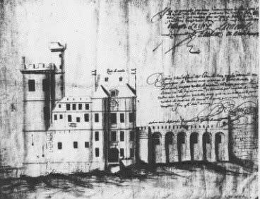 gravure de l'ancienne Tour de Nesle