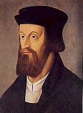 Portrait anonyme de John Wycliff (1320-1384), King's College