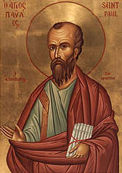 saint Paul dit aussi Saul de Tarse