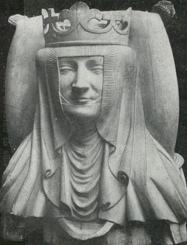 Gisant d'Isabeau de Bavière