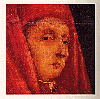 Portrait de Giotto, par Paolo Uccello, détail des Cinq Fondateurs de l'art florentin, vers 1456.