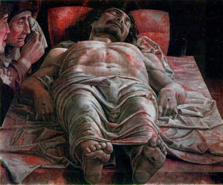 Mantegna   -   Jésus mort