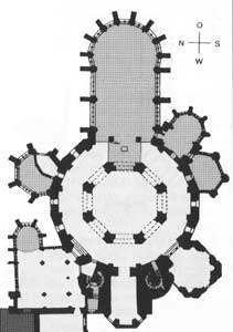 plan de la cathédrale