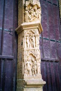 trumeau du péché originel