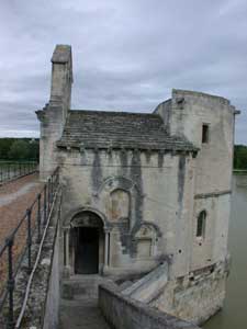 entrée de la chapelle basse