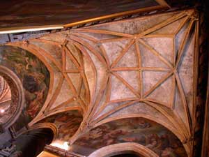 voûtes de la chapelle