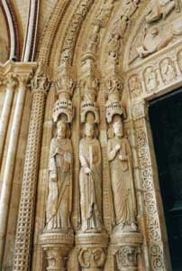 ébrasements du porche sud