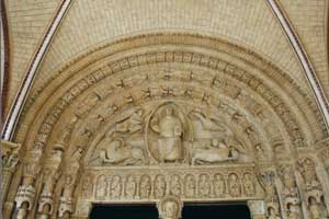 tympan du portail sud