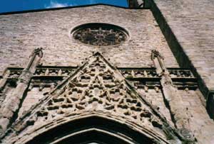 façade de Saint Vincent