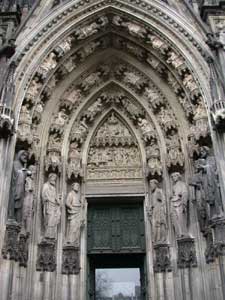 façade occidentale, portail sud