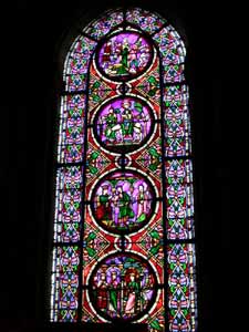 vitrail de l'Enfance du Christ