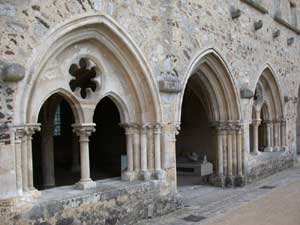 entrée de la salle capitulaire