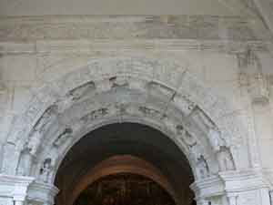 entrée de la salle capitulaire