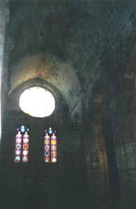 revers de la façade et voûte