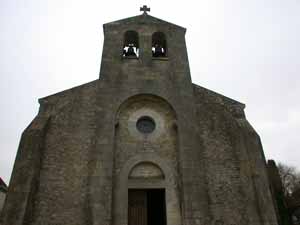 façade de l'église