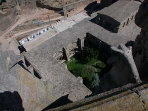 cloître vue de la tour