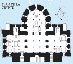 paln de la crypte